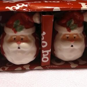 Burton and Burton Santa Claus salt and pepper shak